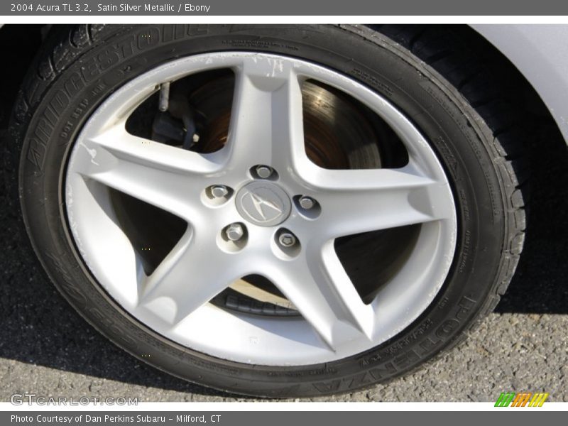 Satin Silver Metallic / Ebony 2004 Acura TL 3.2