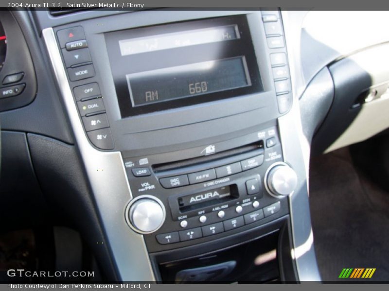 Satin Silver Metallic / Ebony 2004 Acura TL 3.2