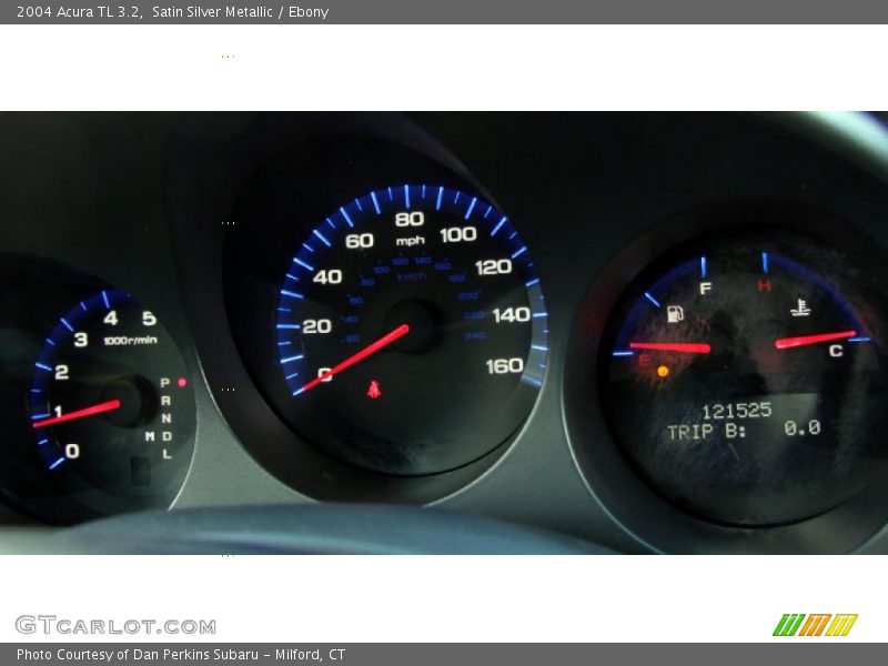 Satin Silver Metallic / Ebony 2004 Acura TL 3.2