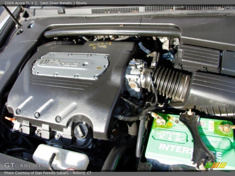 Satin Silver Metallic / Ebony 2004 Acura TL 3.2