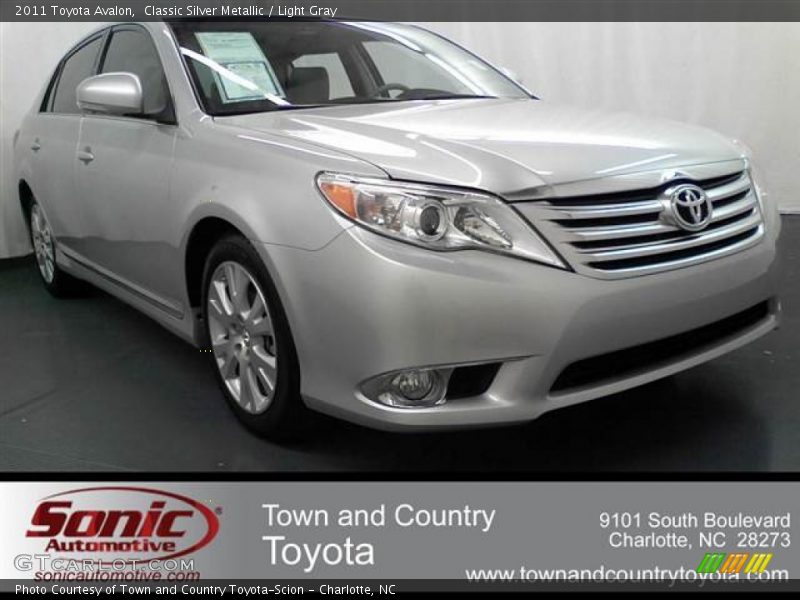 Classic Silver Metallic / Light Gray 2011 Toyota Avalon
