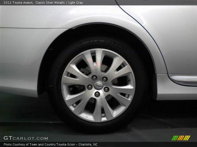 Classic Silver Metallic / Light Gray 2011 Toyota Avalon