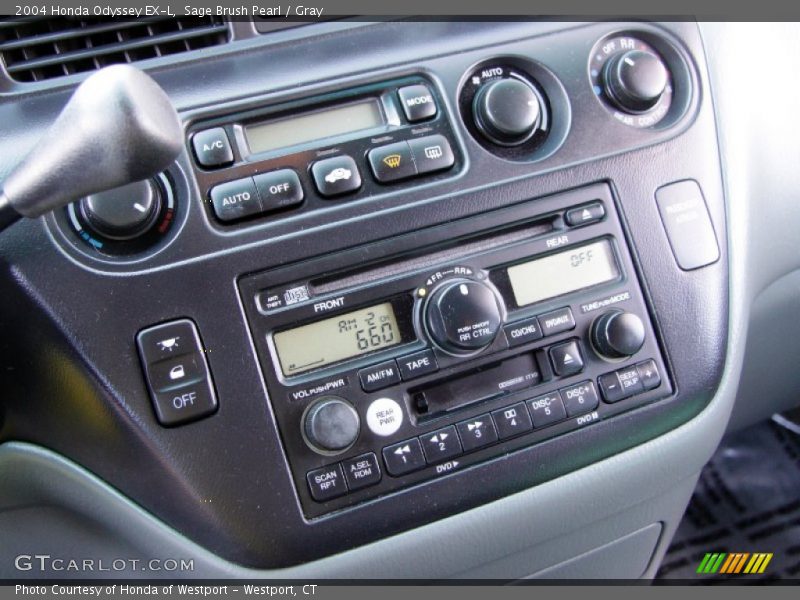 Sage Brush Pearl / Gray 2004 Honda Odyssey EX-L