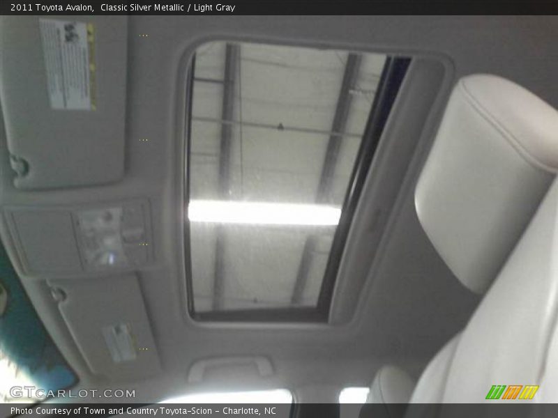 Classic Silver Metallic / Light Gray 2011 Toyota Avalon