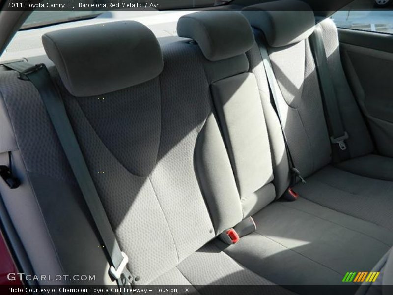 Barcelona Red Metallic / Ash 2011 Toyota Camry LE