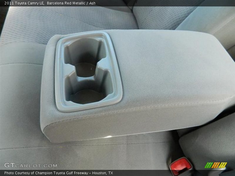 Barcelona Red Metallic / Ash 2011 Toyota Camry LE