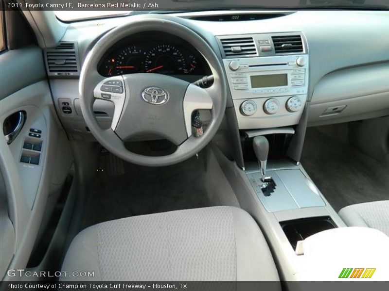 Barcelona Red Metallic / Ash 2011 Toyota Camry LE