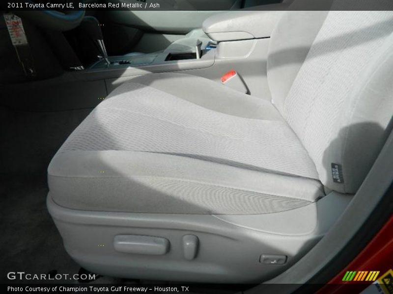 Barcelona Red Metallic / Ash 2011 Toyota Camry LE