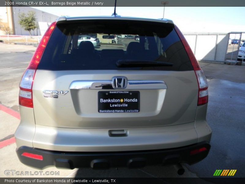 Borrego Beige Metallic / Ivory 2008 Honda CR-V EX-L