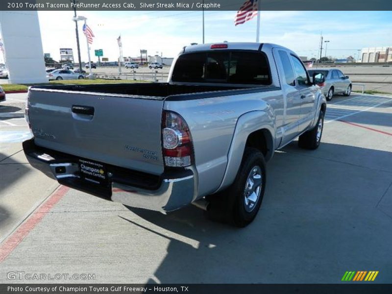 Silver Streak Mica / Graphite 2010 Toyota Tacoma PreRunner Access Cab
