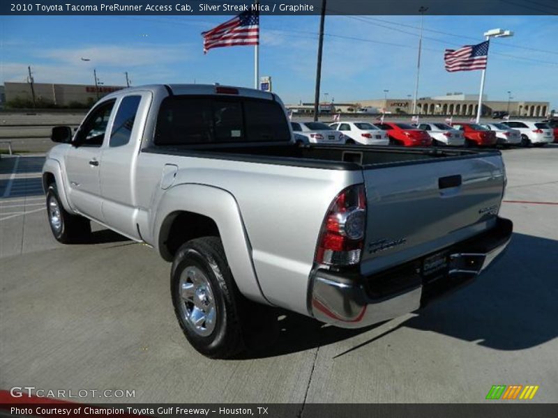 Silver Streak Mica / Graphite 2010 Toyota Tacoma PreRunner Access Cab