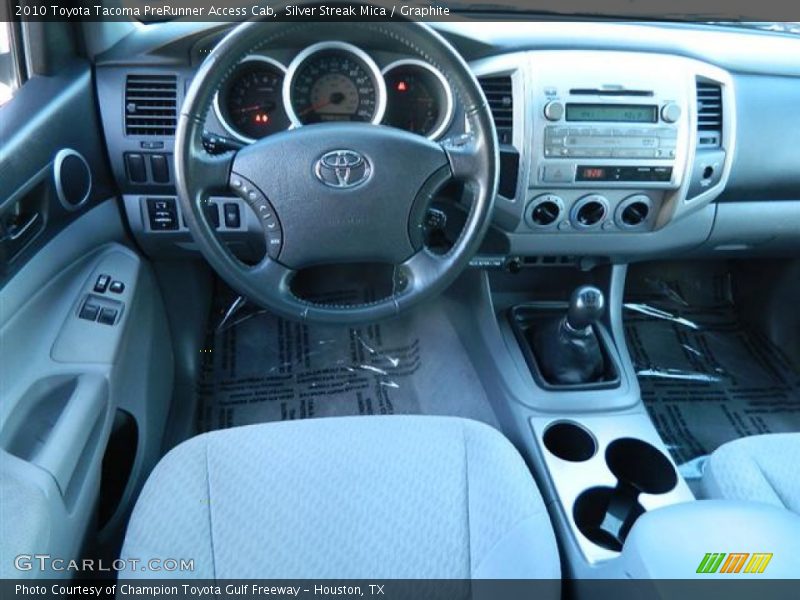 Silver Streak Mica / Graphite 2010 Toyota Tacoma PreRunner Access Cab