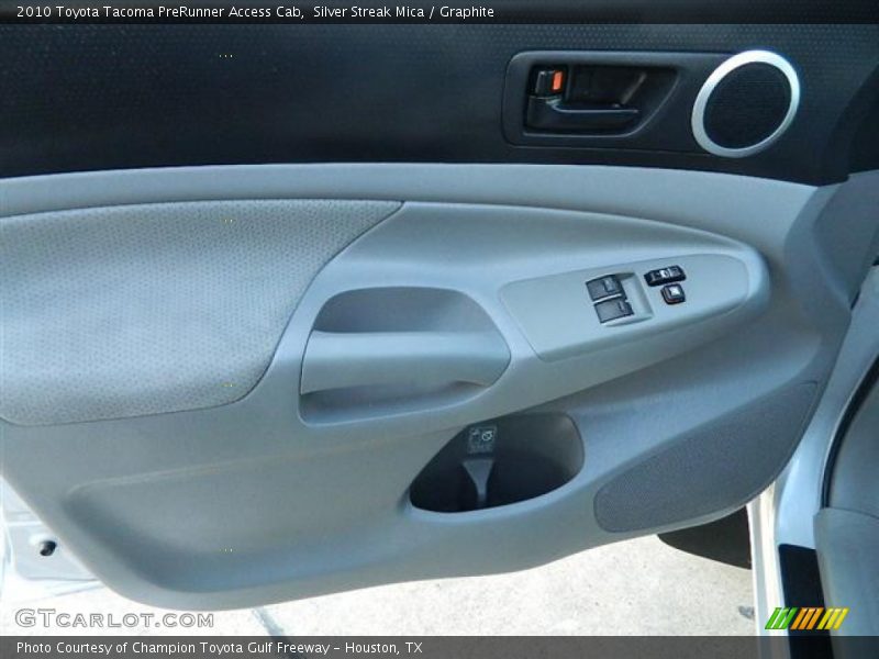 Silver Streak Mica / Graphite 2010 Toyota Tacoma PreRunner Access Cab