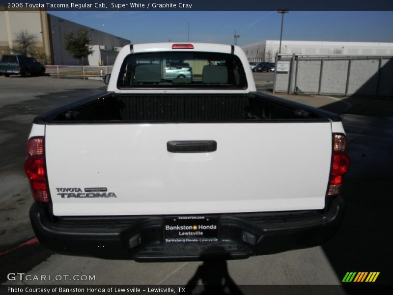 Super White / Graphite Gray 2006 Toyota Tacoma Regular Cab