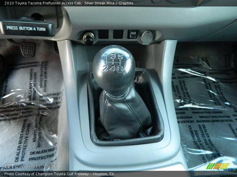 Silver Streak Mica / Graphite 2010 Toyota Tacoma PreRunner Access Cab