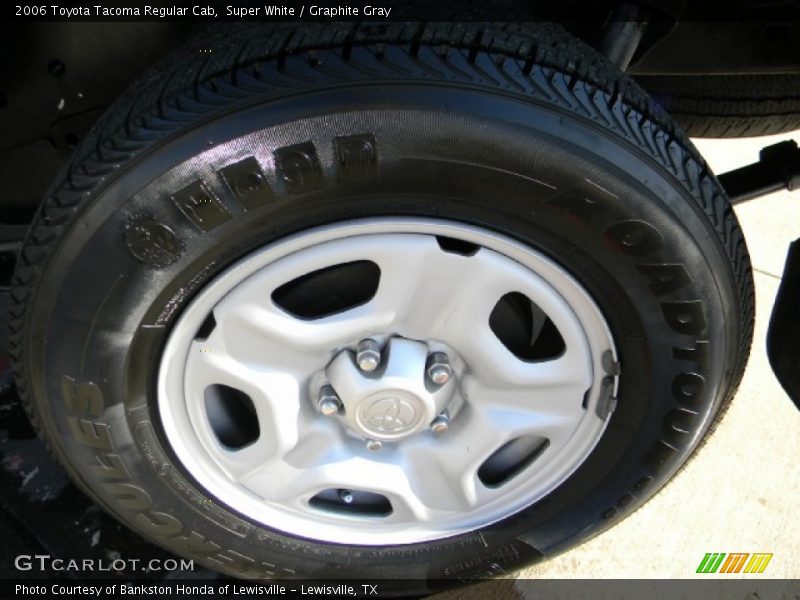 Super White / Graphite Gray 2006 Toyota Tacoma Regular Cab