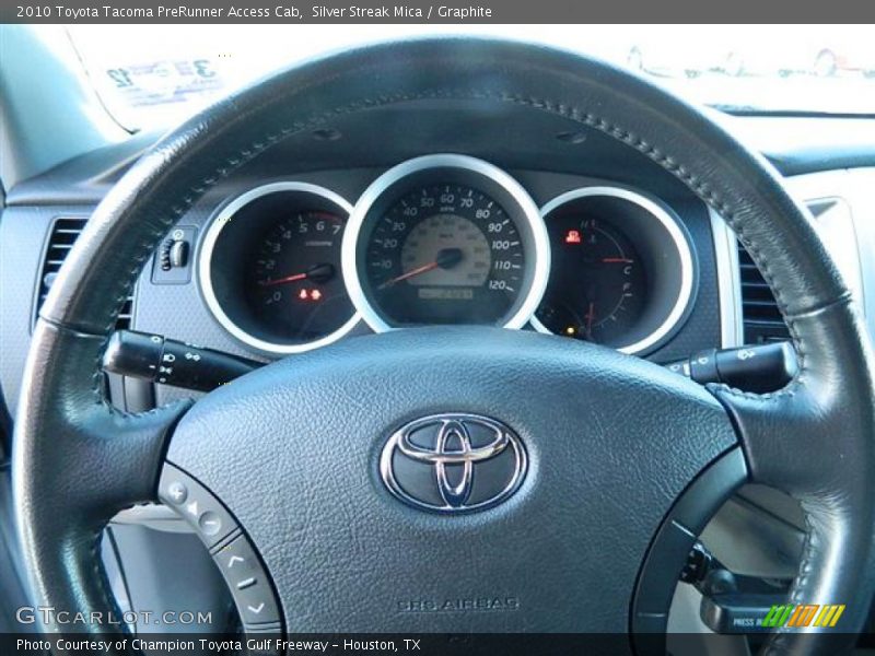 Silver Streak Mica / Graphite 2010 Toyota Tacoma PreRunner Access Cab