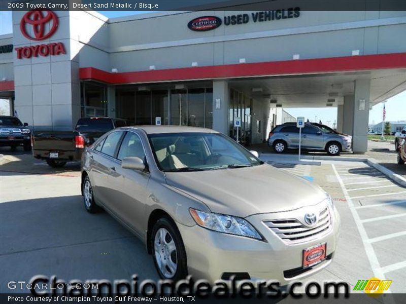 Desert Sand Metallic / Bisque 2009 Toyota Camry