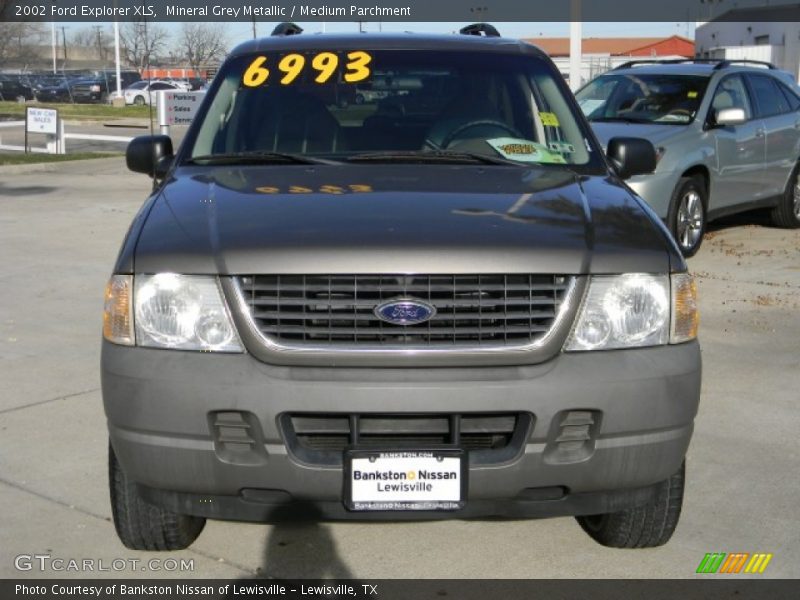 Mineral Grey Metallic / Medium Parchment 2002 Ford Explorer XLS