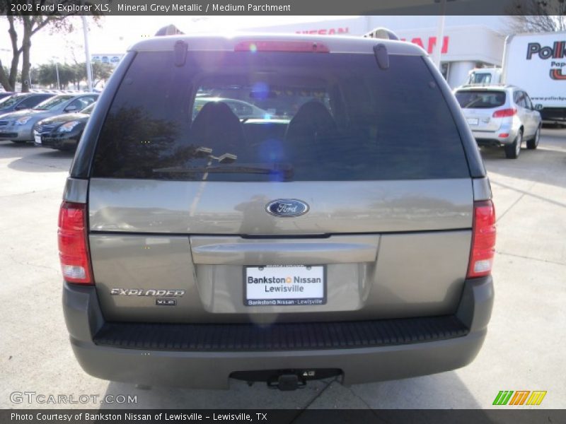 Mineral Grey Metallic / Medium Parchment 2002 Ford Explorer XLS