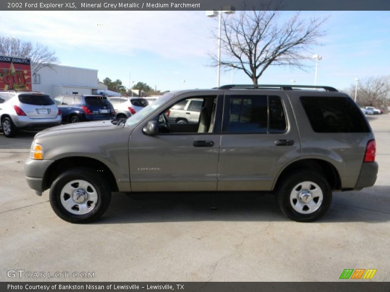 Mineral Grey Metallic / Medium Parchment 2002 Ford Explorer XLS