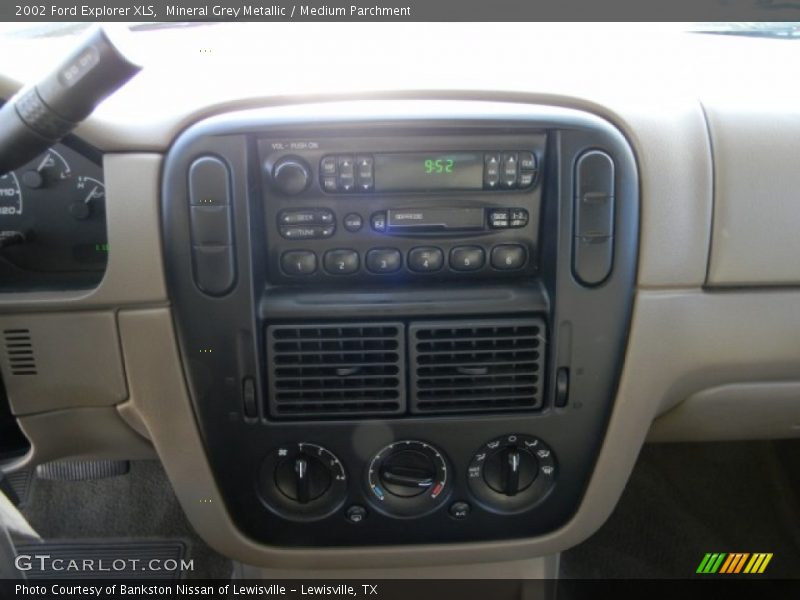 Mineral Grey Metallic / Medium Parchment 2002 Ford Explorer XLS