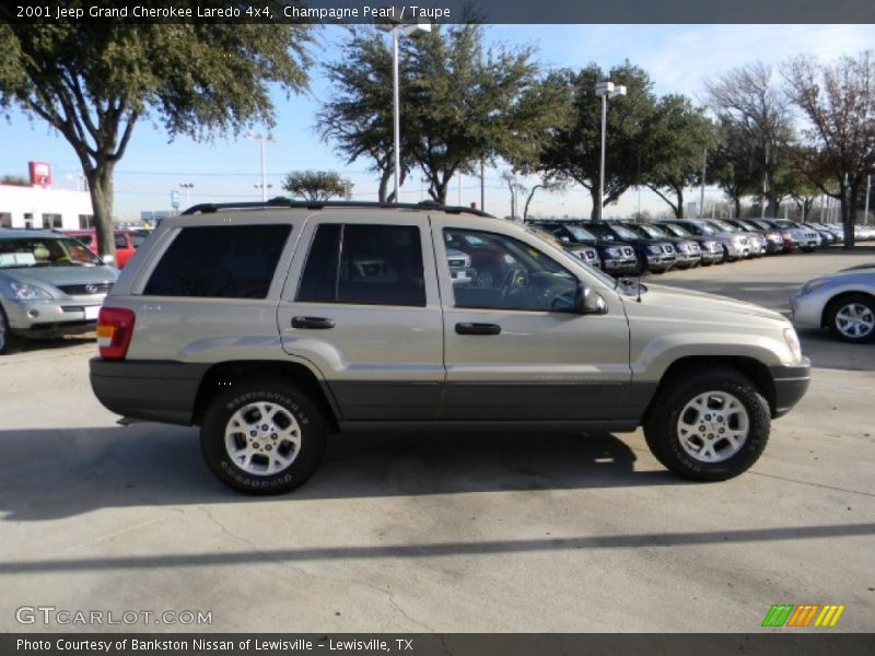Champagne Pearl / Taupe 2001 Jeep Grand Cherokee Laredo 4x4