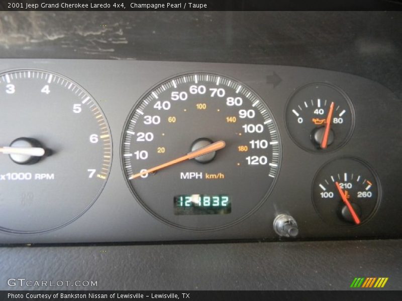 Champagne Pearl / Taupe 2001 Jeep Grand Cherokee Laredo 4x4