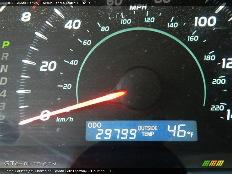 Desert Sand Metallic / Bisque 2009 Toyota Camry