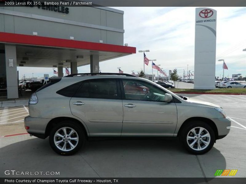 Bamboo Pearl / Parchment 2009 Lexus RX 350