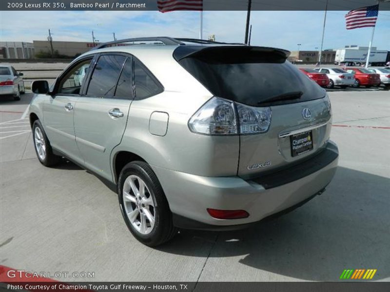Bamboo Pearl / Parchment 2009 Lexus RX 350