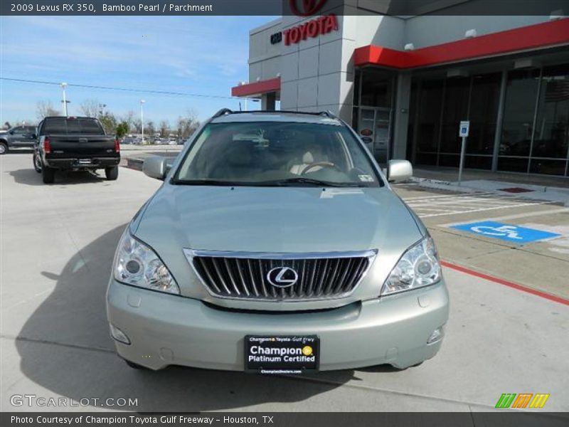 Bamboo Pearl / Parchment 2009 Lexus RX 350