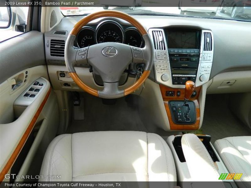 Bamboo Pearl / Parchment 2009 Lexus RX 350