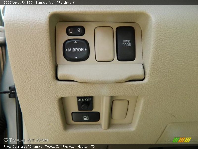 Bamboo Pearl / Parchment 2009 Lexus RX 350
