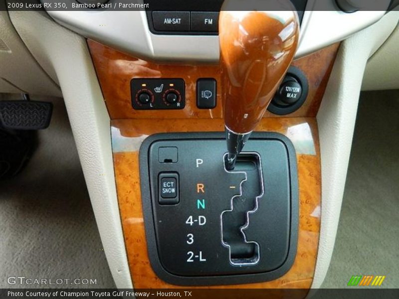 Bamboo Pearl / Parchment 2009 Lexus RX 350