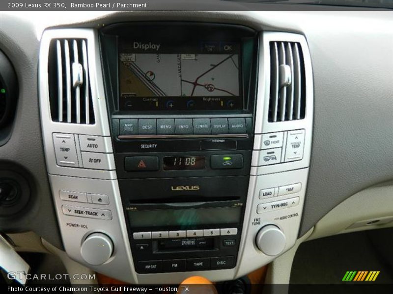 Bamboo Pearl / Parchment 2009 Lexus RX 350