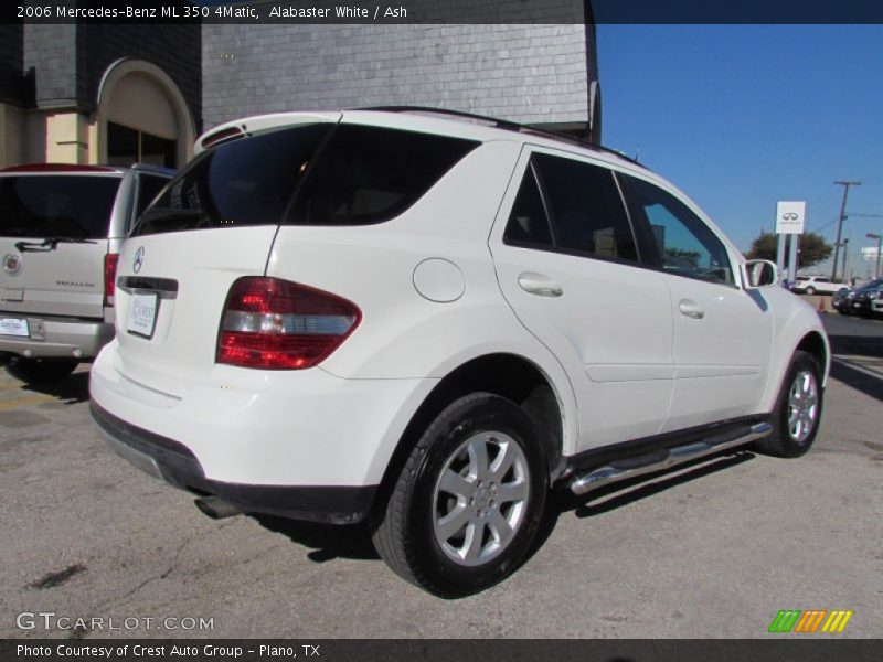 Alabaster White / Ash 2006 Mercedes-Benz ML 350 4Matic