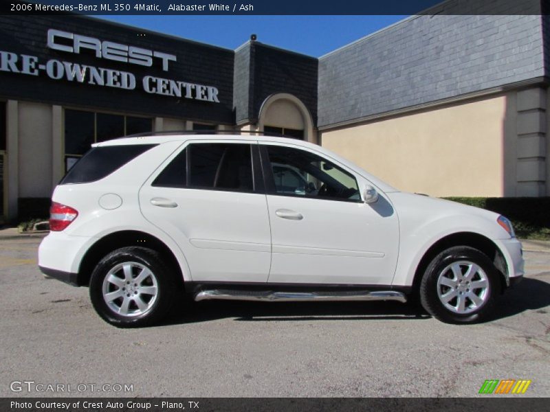 Alabaster White / Ash 2006 Mercedes-Benz ML 350 4Matic