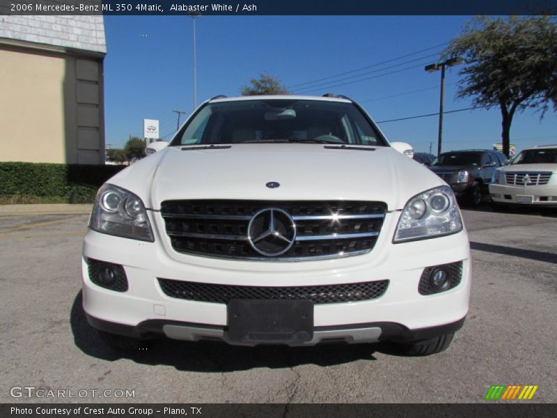 Alabaster White / Ash 2006 Mercedes-Benz ML 350 4Matic