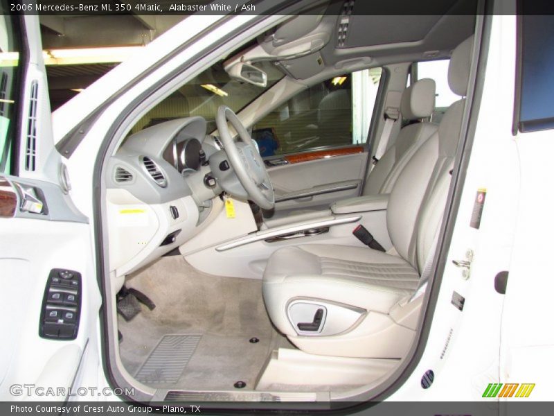 Alabaster White / Ash 2006 Mercedes-Benz ML 350 4Matic