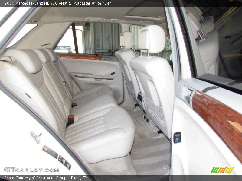 Alabaster White / Ash 2006 Mercedes-Benz ML 350 4Matic