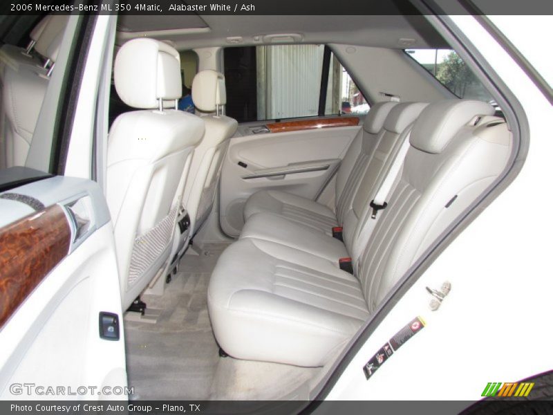 Alabaster White / Ash 2006 Mercedes-Benz ML 350 4Matic