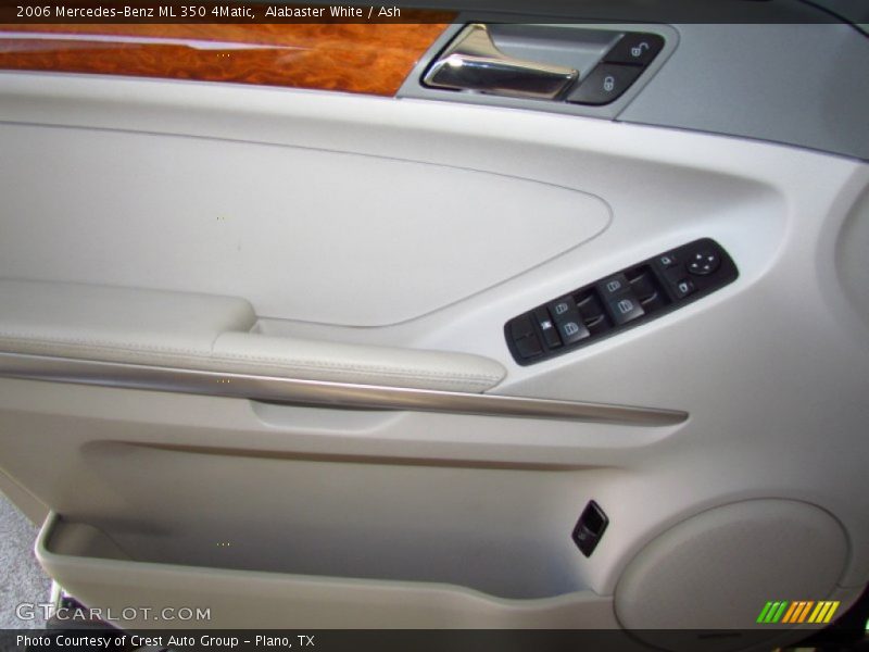 Alabaster White / Ash 2006 Mercedes-Benz ML 350 4Matic
