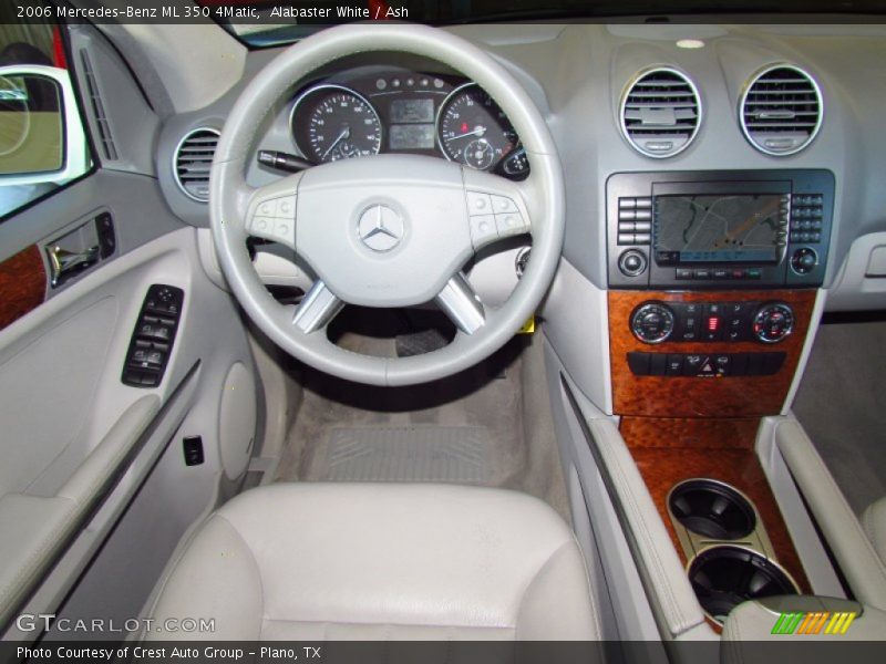 Alabaster White / Ash 2006 Mercedes-Benz ML 350 4Matic