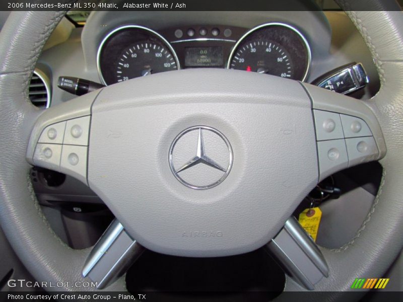 Alabaster White / Ash 2006 Mercedes-Benz ML 350 4Matic