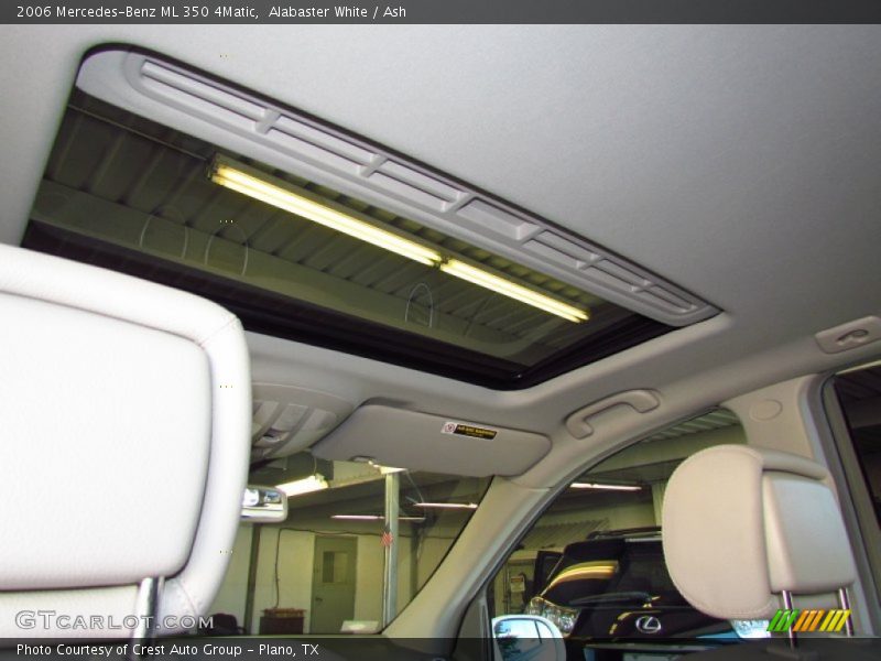 Alabaster White / Ash 2006 Mercedes-Benz ML 350 4Matic