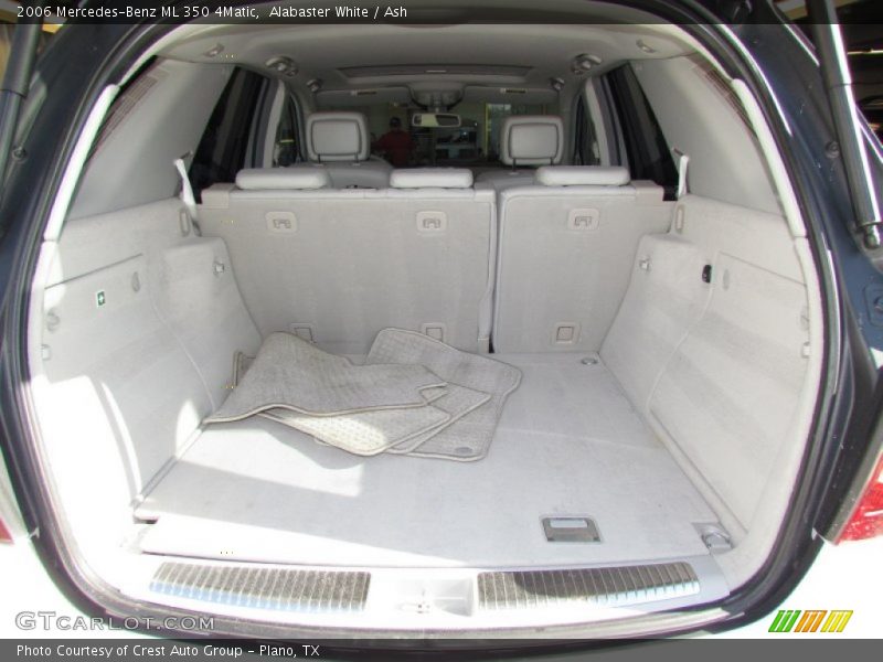 Alabaster White / Ash 2006 Mercedes-Benz ML 350 4Matic