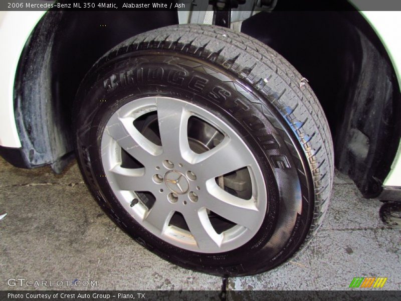 Alabaster White / Ash 2006 Mercedes-Benz ML 350 4Matic