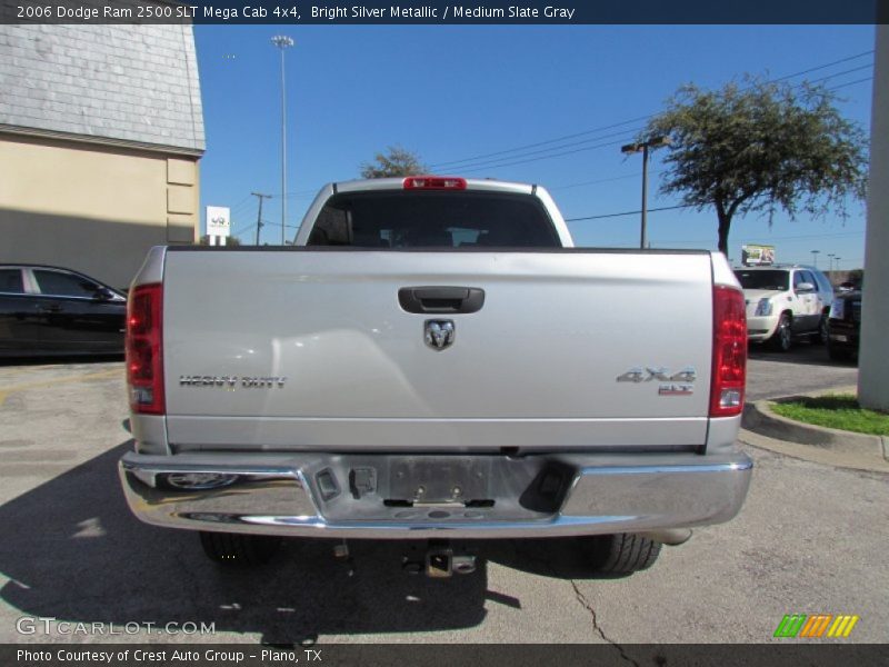 Bright Silver Metallic / Medium Slate Gray 2006 Dodge Ram 2500 SLT Mega Cab 4x4