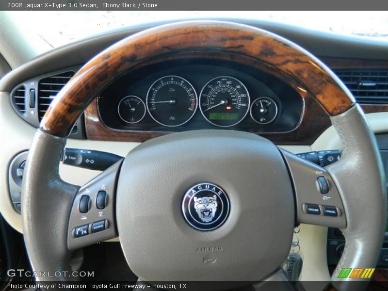  2008 X-Type 3.0 Sedan Steering Wheel